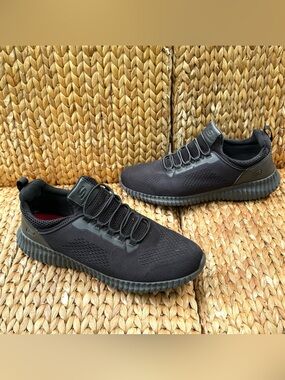 Skechers 77188 Black Work Cessnock Men's sz 13 Athletic Shoes